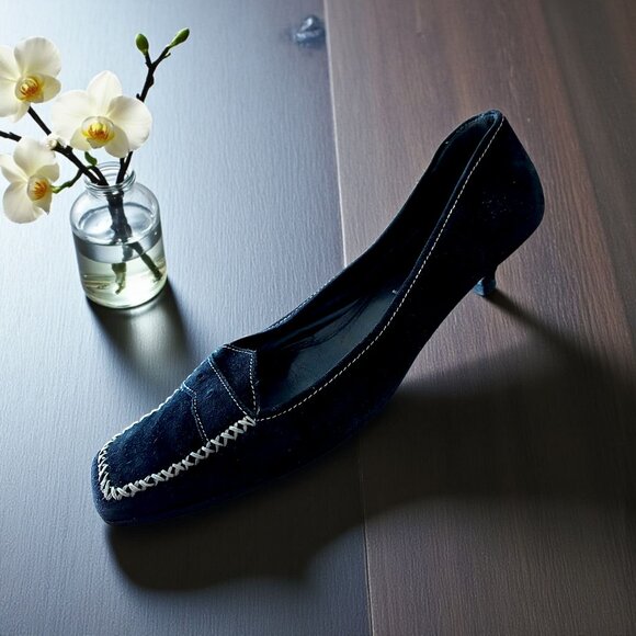 Vintage PRADA Kitten Heel Pumps - Picture 1 of 9